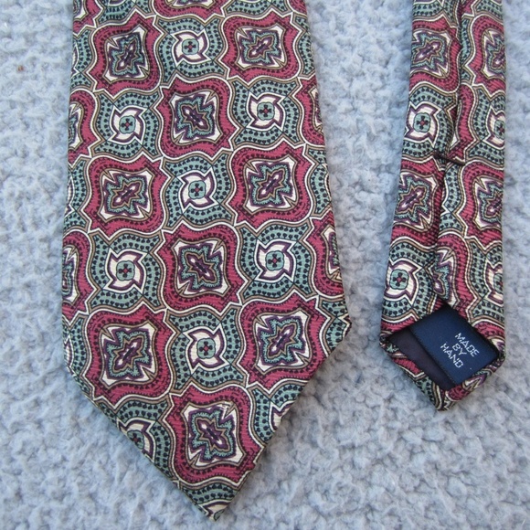 Polo Ralph‎ Lauren Vintage Handmade Ties Silk Floral Lot Of 3 made in USA - Picture 5 of 17